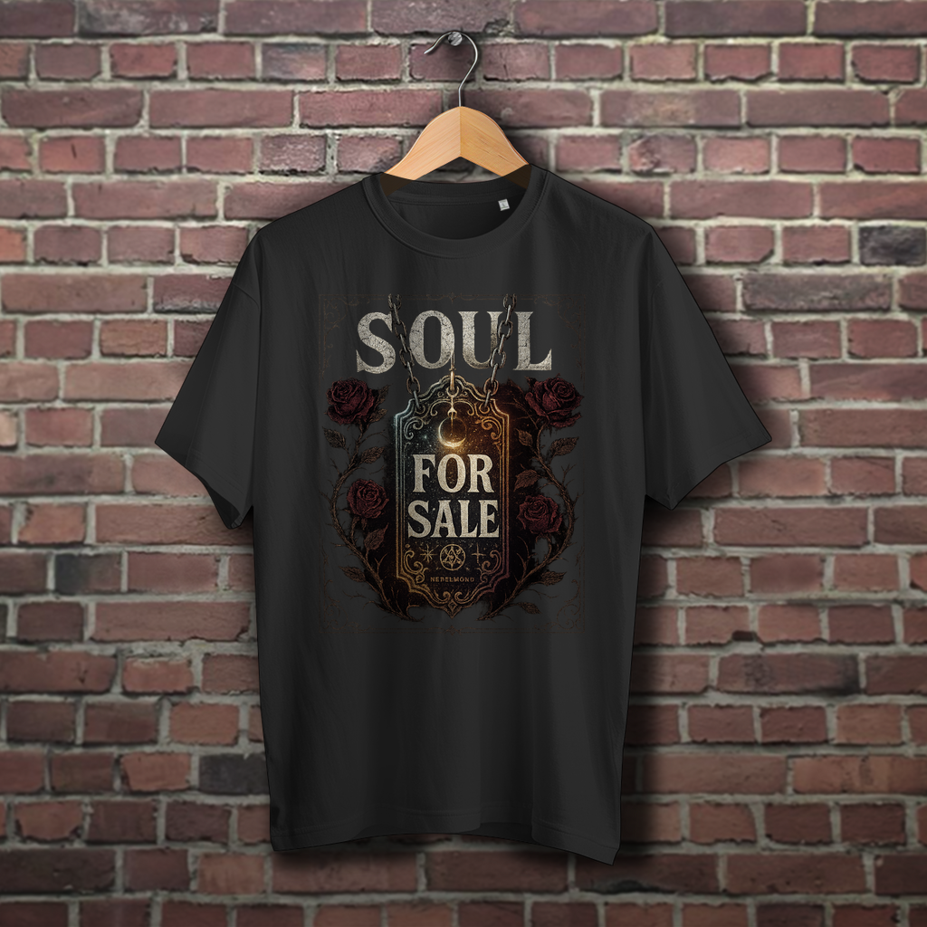 Soul For Sale | Dark Commerce Collection | Nebelmond Oversize T-Shirt