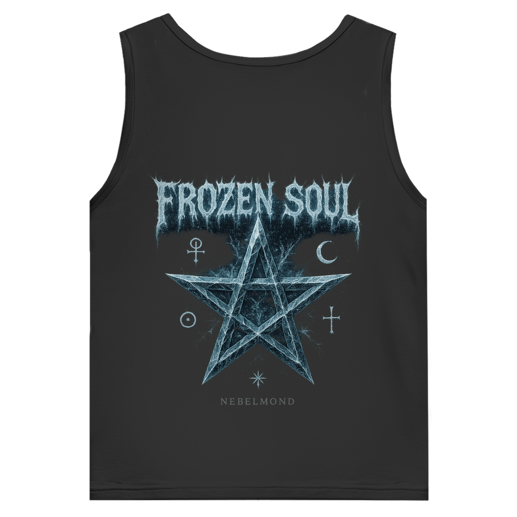 Frozen Soul | Mystic Pentagram Collection | Nebelmond Herren Basic Tank Top
