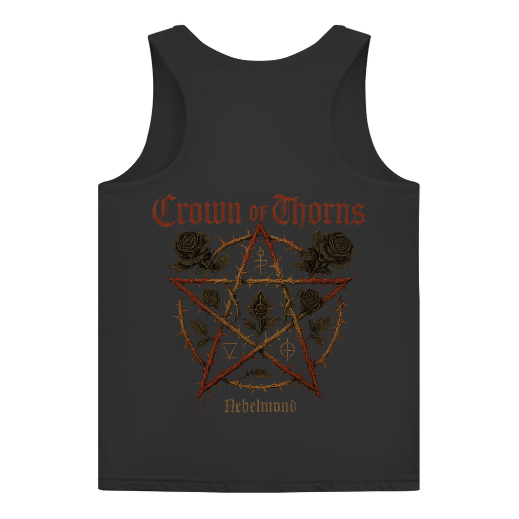 Crown of Thorns | Mystic Pentagram Collection | Nebelmond Damen Basic Tank Top