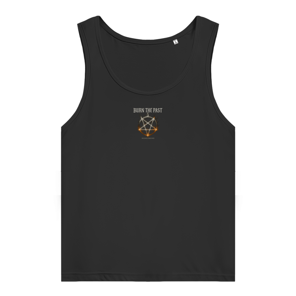 Burn the Past | Mystic Pentagram Collection | Nebelmond Damen Premium Organic Tank Top