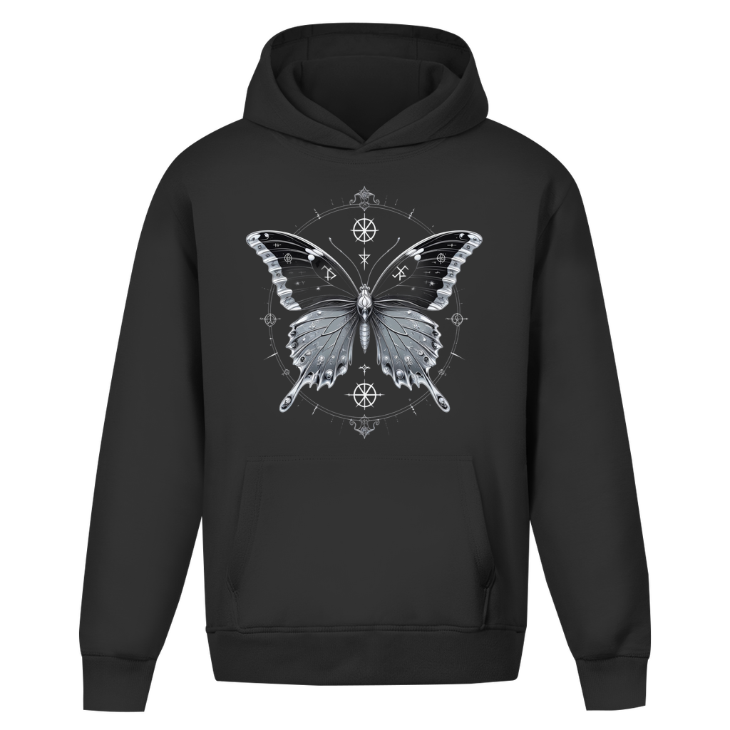 DEATH'S METAMORPHOSIS | Dark Butterfy Collection | Nebelmond Oversize Hoodie