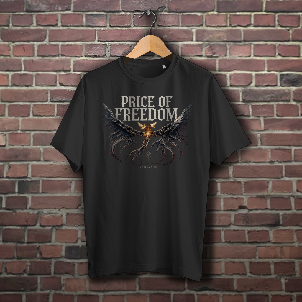 Price of Freedom | Dark Commerce Collection | Nebelmond Oversize T-Shirt