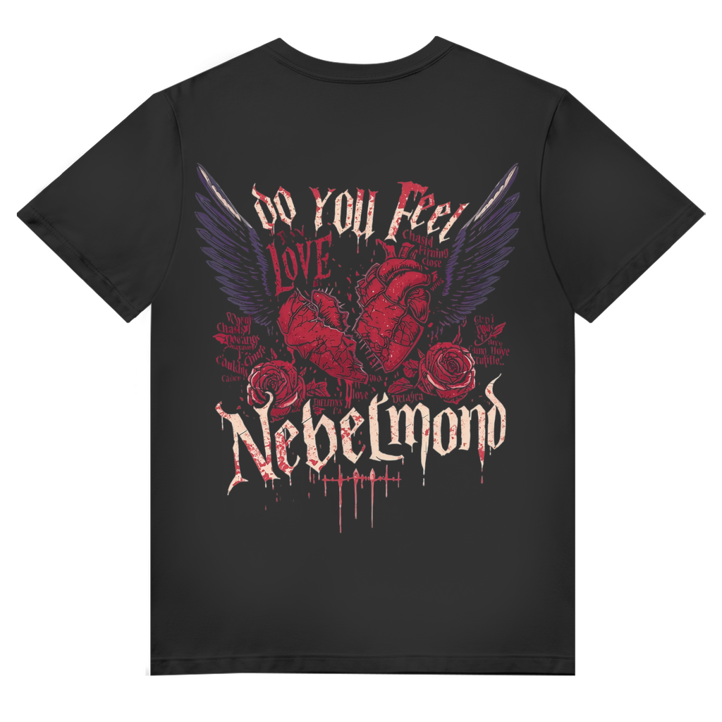 Do You Feel Love - Part 2 | Emotional Void Collection | Nebelmond Herren Premium Bio V-Neck T-Shirt