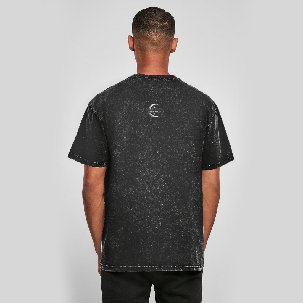 404 Soul Not Found | Lost & Glitched Collection | Nebelmond Oversize Washed T-Shirt
