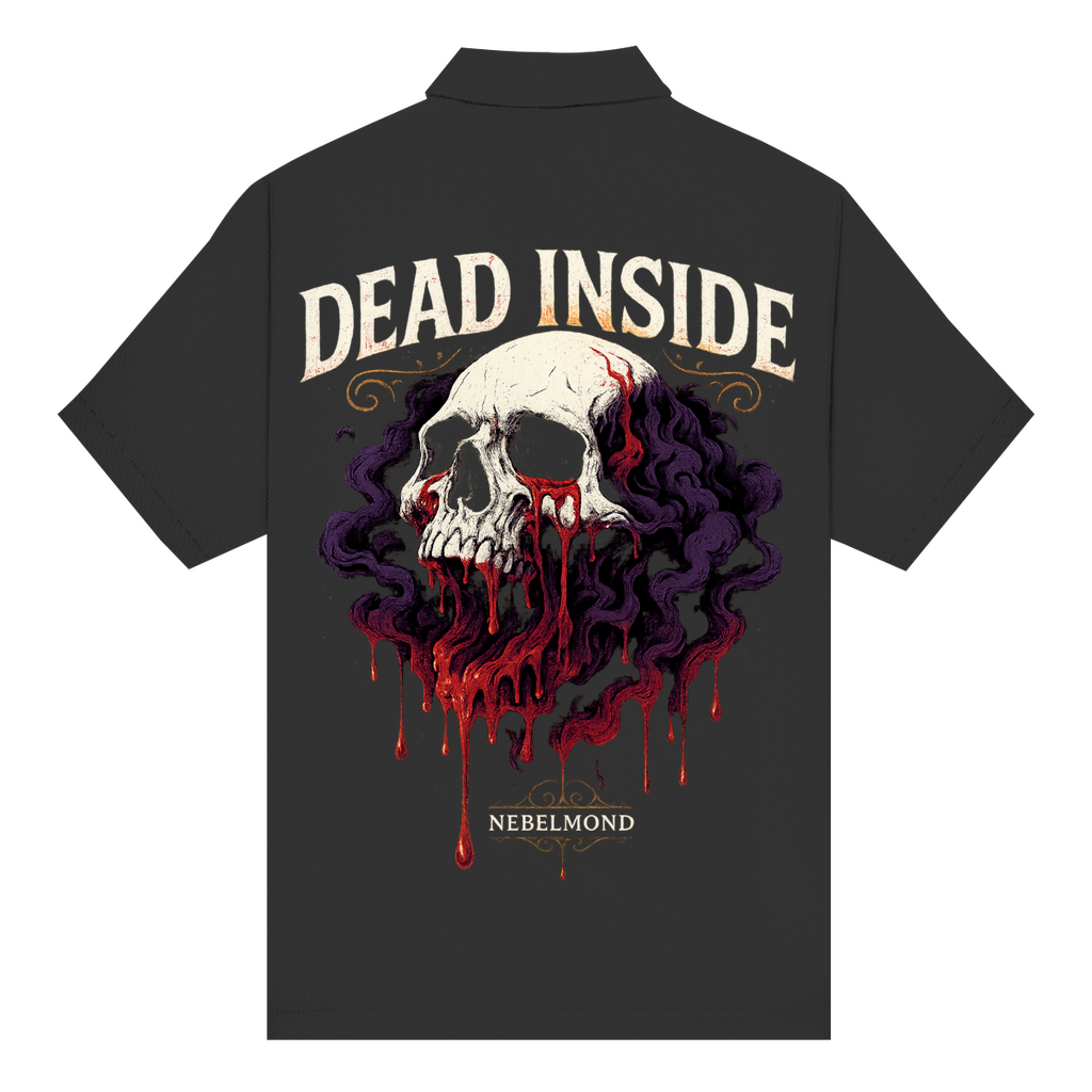 Dead Inside | Emotional Void Collection | Nebelmond Unisex Poloshirt