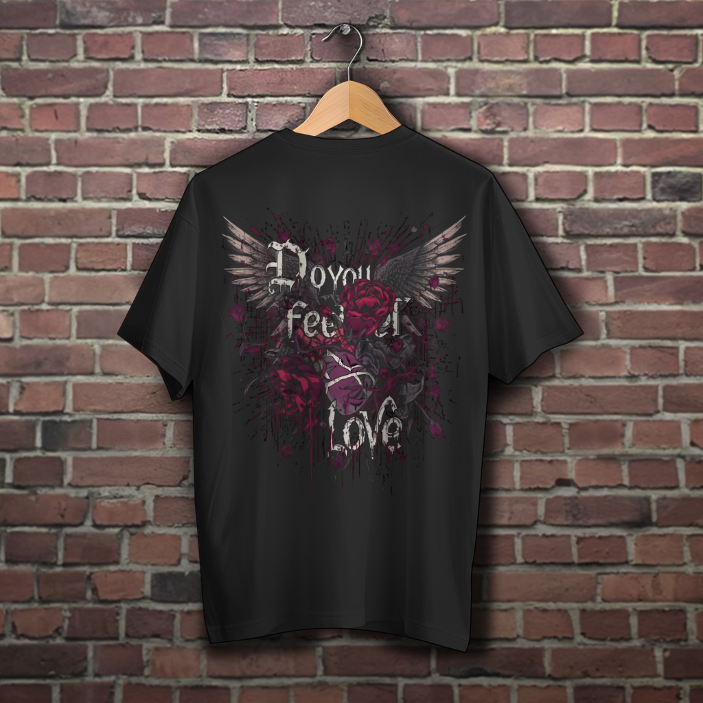 Do You Feel Love | Emotional Void Collection | Nebelmond Oversize T-Shirt