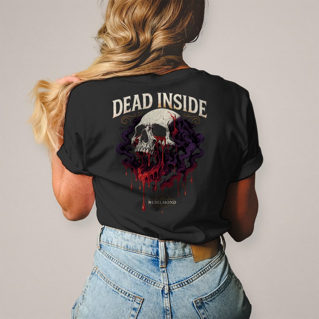 Dead Inside | Emotional Void Collection | Nebelmond Damen T-Shirt