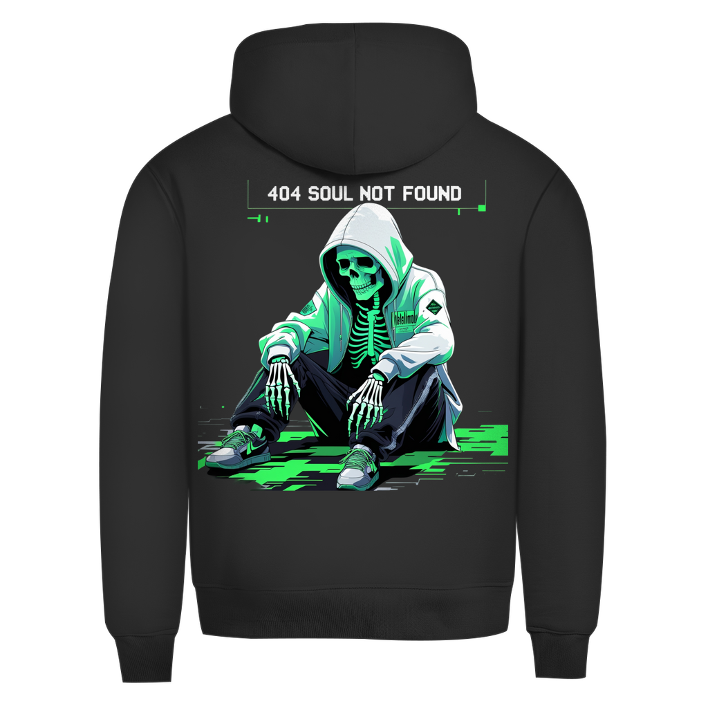 404 Soul Not Found | Lost & Glitched Collection | Nebelmond Herren Premium Bio Hoodie