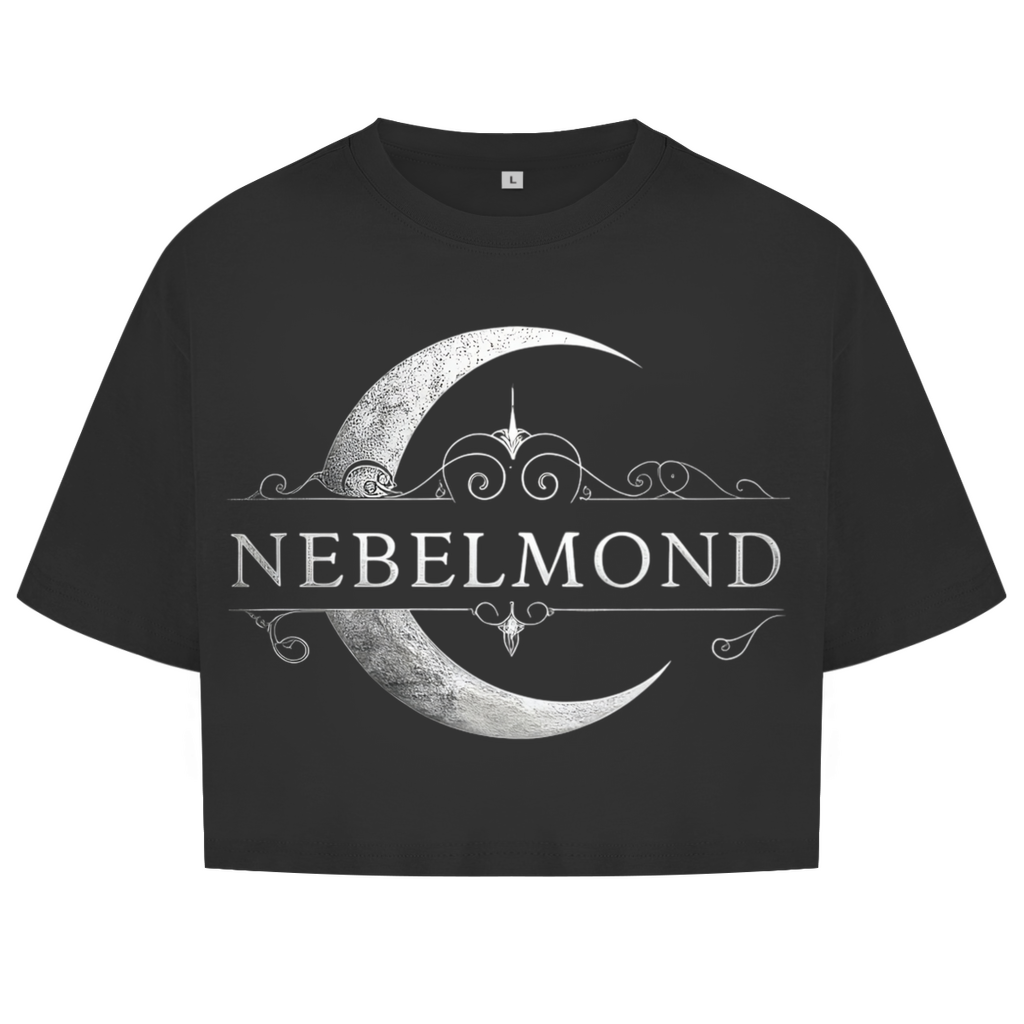 Nebelmond Damen Oversize Crop Top