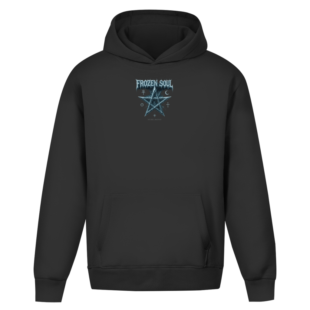 Frozen Soul | Mystic Pentagram Collection | Nebelmond Oversize Hoodie