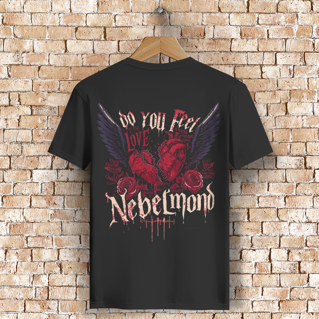 Do You Feel Love - Part 2 | Emotional Void Collection | Nebelmond Herren Premium Bio T-Shirt