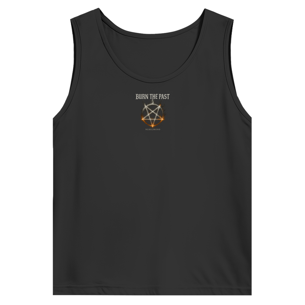 Burn the Past | Mystic Pentagram Collection | Nebelmond Herren Basic Tank Top