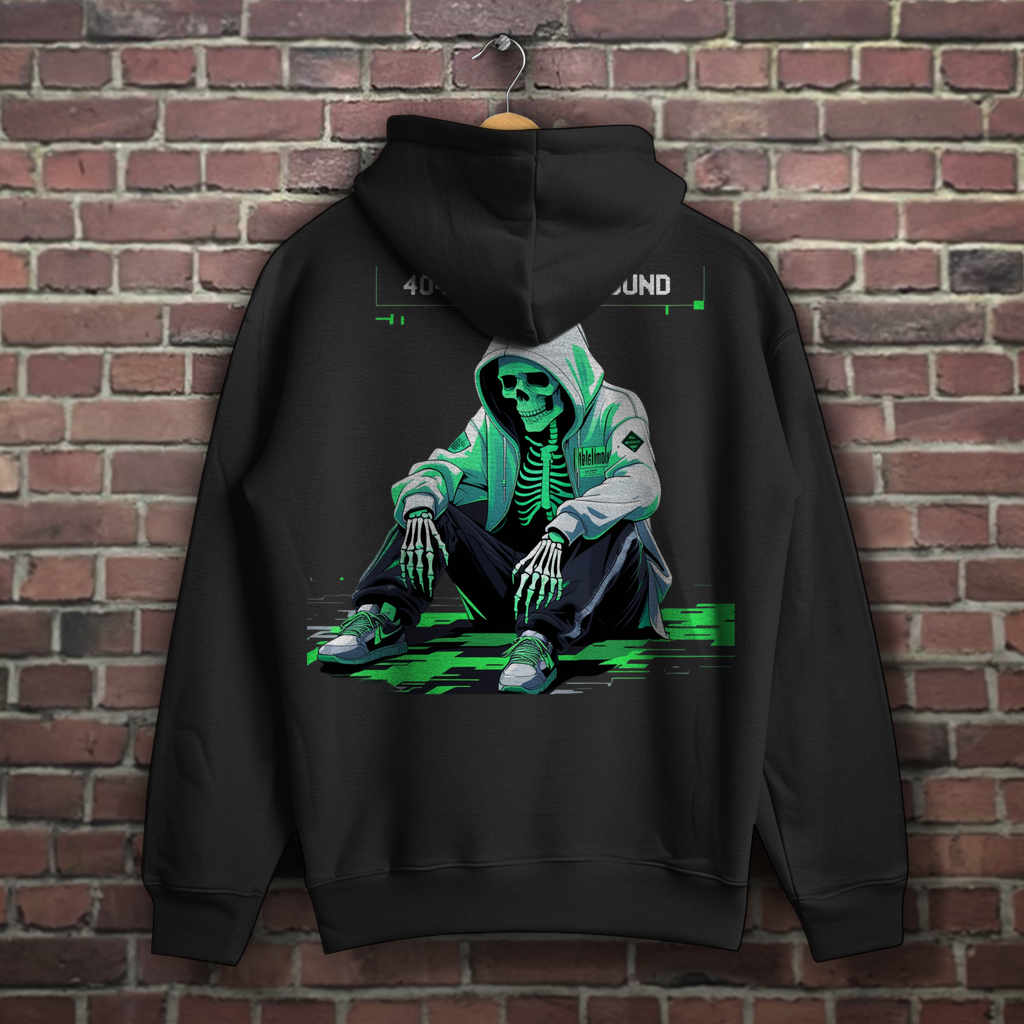 404 Soul Not Found | Lost & Glitched Collection | Nebelmond Herren Hoodie