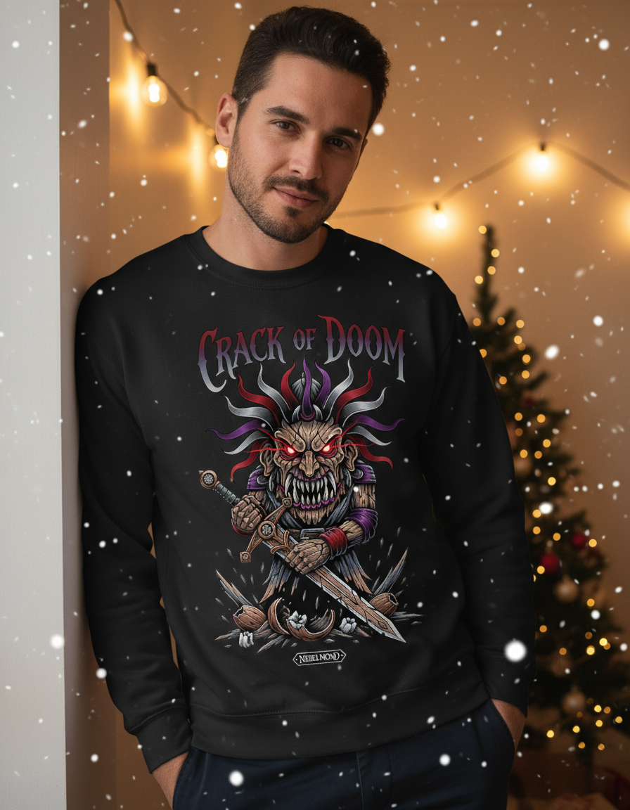Crack of Doom | Dark X-Mas Collection | Nebelmond Sweatshirt