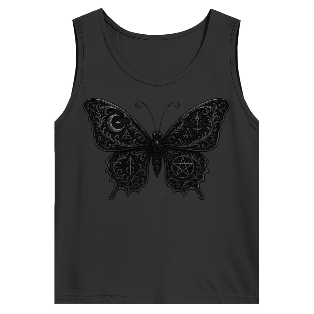 ARCANE BUTTERFLY | Dark Butterfy Collection | Nebelmond Herren Basic Tank Top