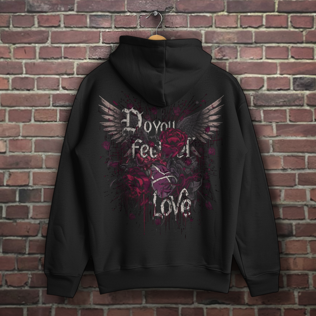 Do You Feel Love | Emotional Void Collection | Nebelmond Herren Hoodie