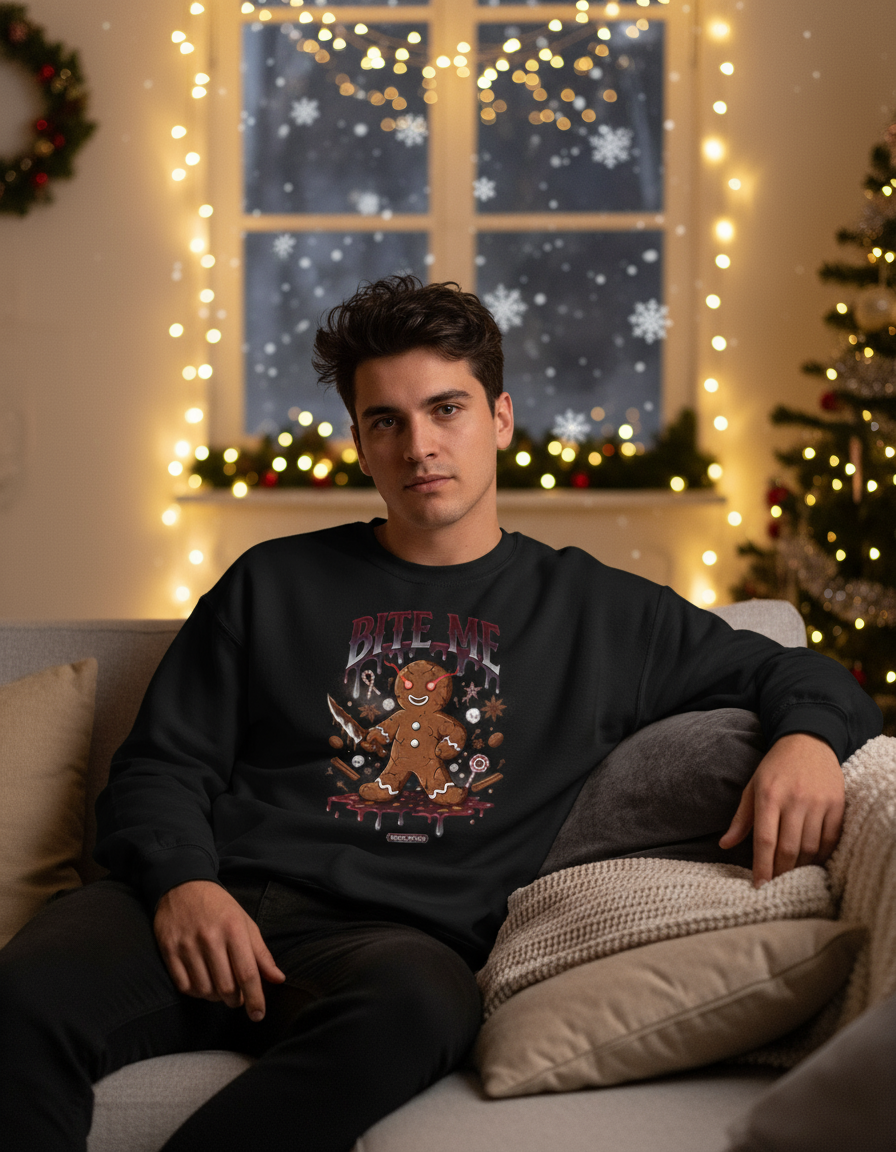 Bite Me | Dark X-Mas Collection | Nebelmond Sweatshirt