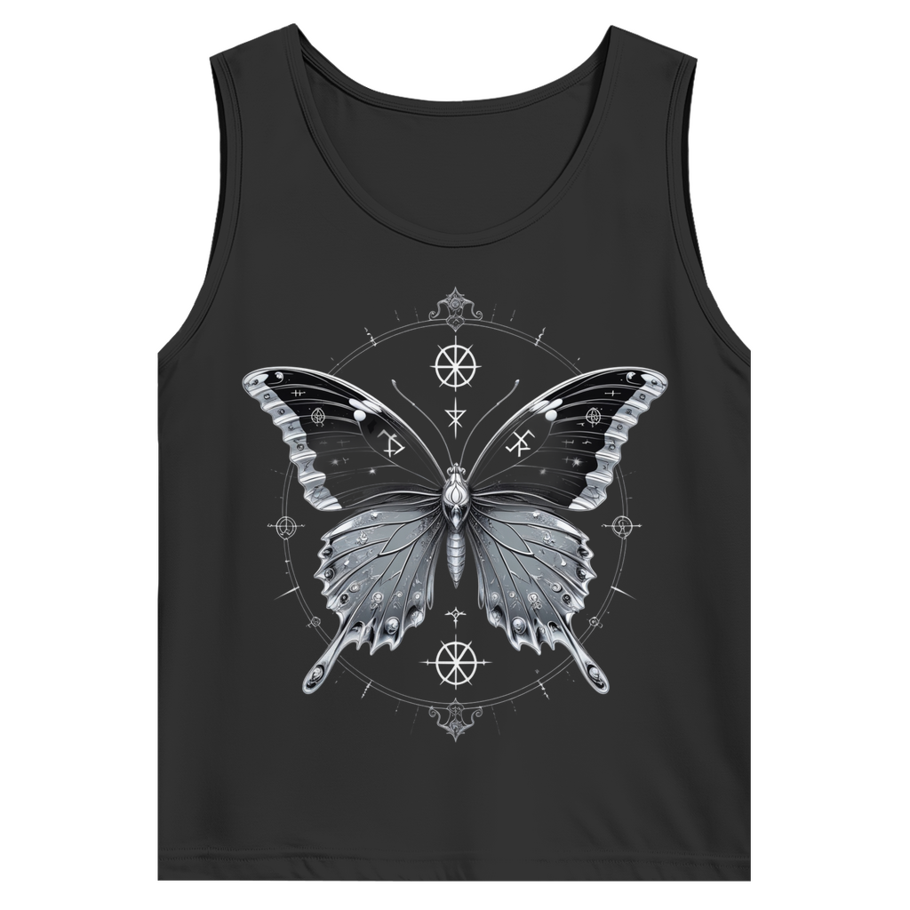 DEATH'S METAMORPHOSIS | Dark Butterfy Collection | Nebelmond Herren Basic Tank Top