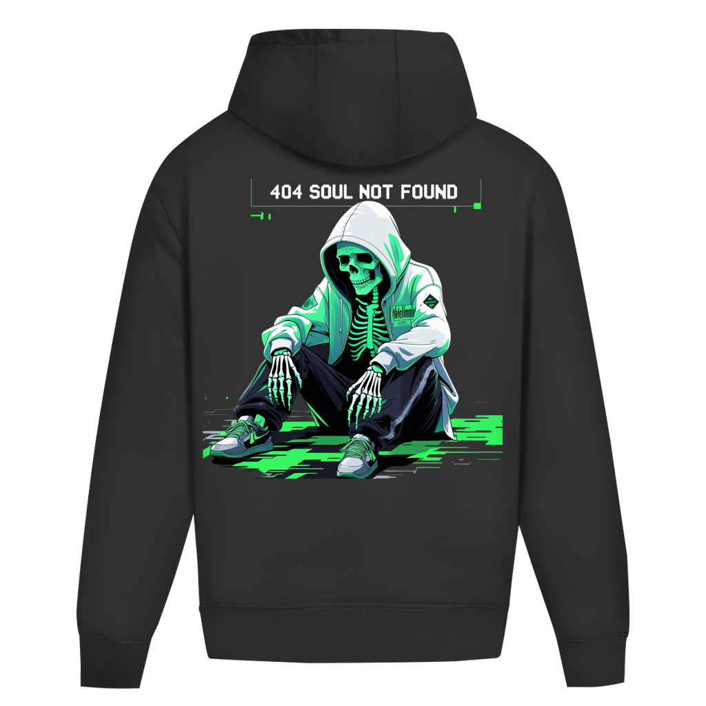 404 Soul Not Found | Lost & Glitched Collection | Nebelmond Oversize Hoodie