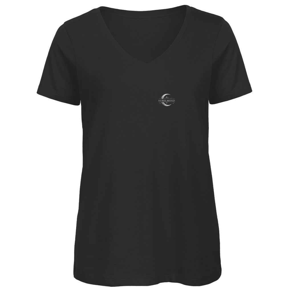 Nebelmond Damen Premium Bio V-Neck T-Shirt