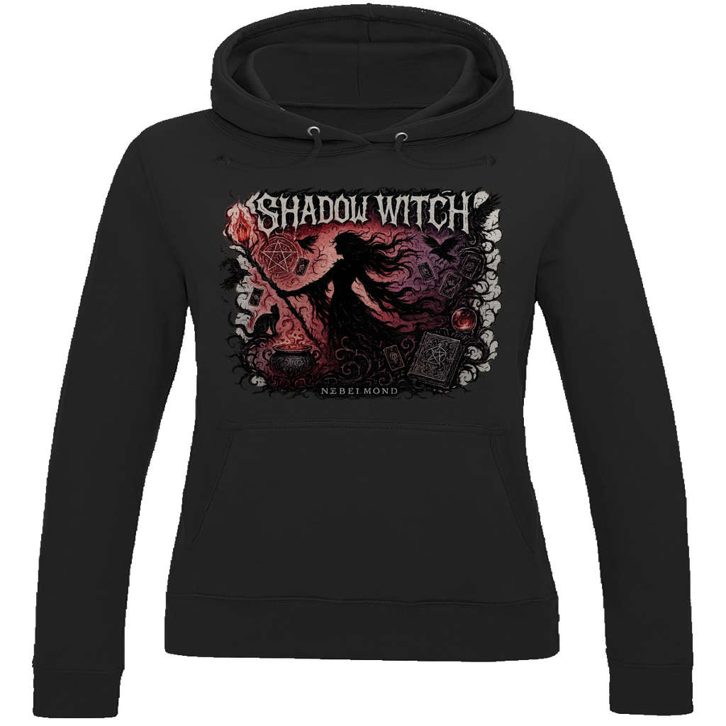 Shadow Witch | Dark Mysticism Collection | Nebelmond Damen Hoodie