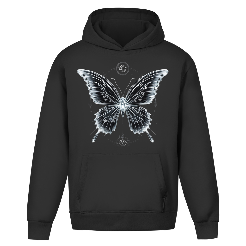 RUNES OF TRANSFORMATION | Dark Butterfy Collection | Nebelmond Oversize Hoodie