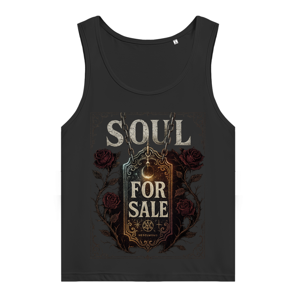 Soul For Sale | Dark Commerce Collection | Nebelmond Damen Premium Organic Tank Top