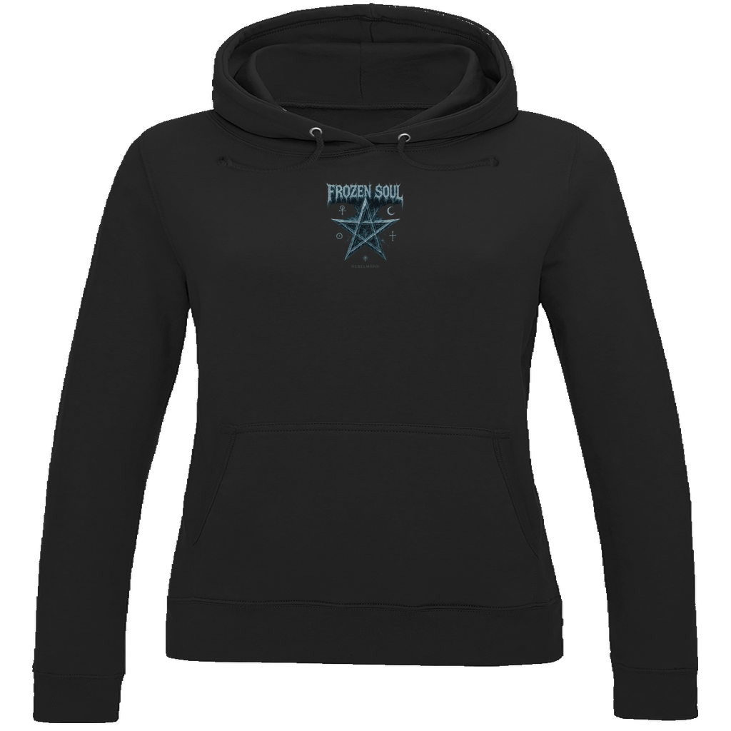 Frozen Soul | Mystic Pentagram Collection | Nebelmond Damen Hoodie