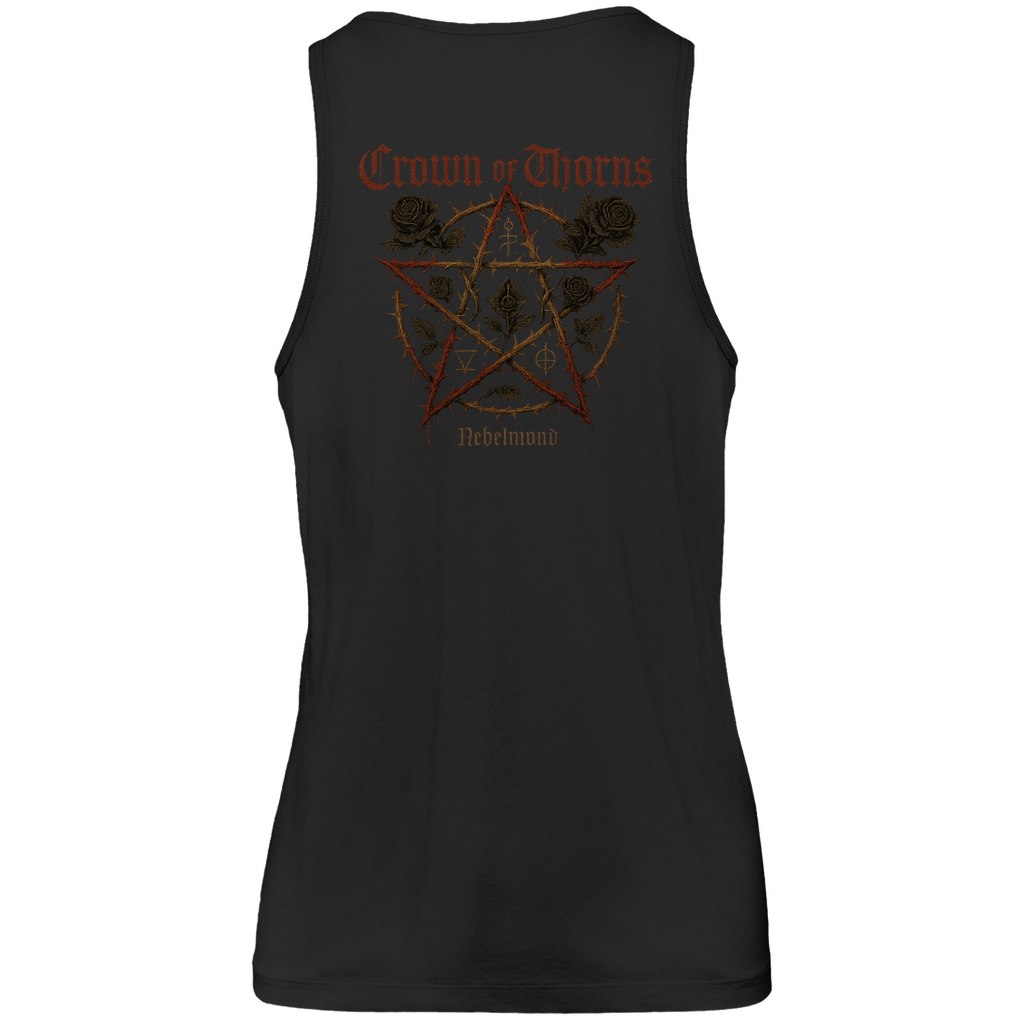 Crown of Thorns | Mystic Pentagram Collection | Nebelmond Herren Premium Tank Top