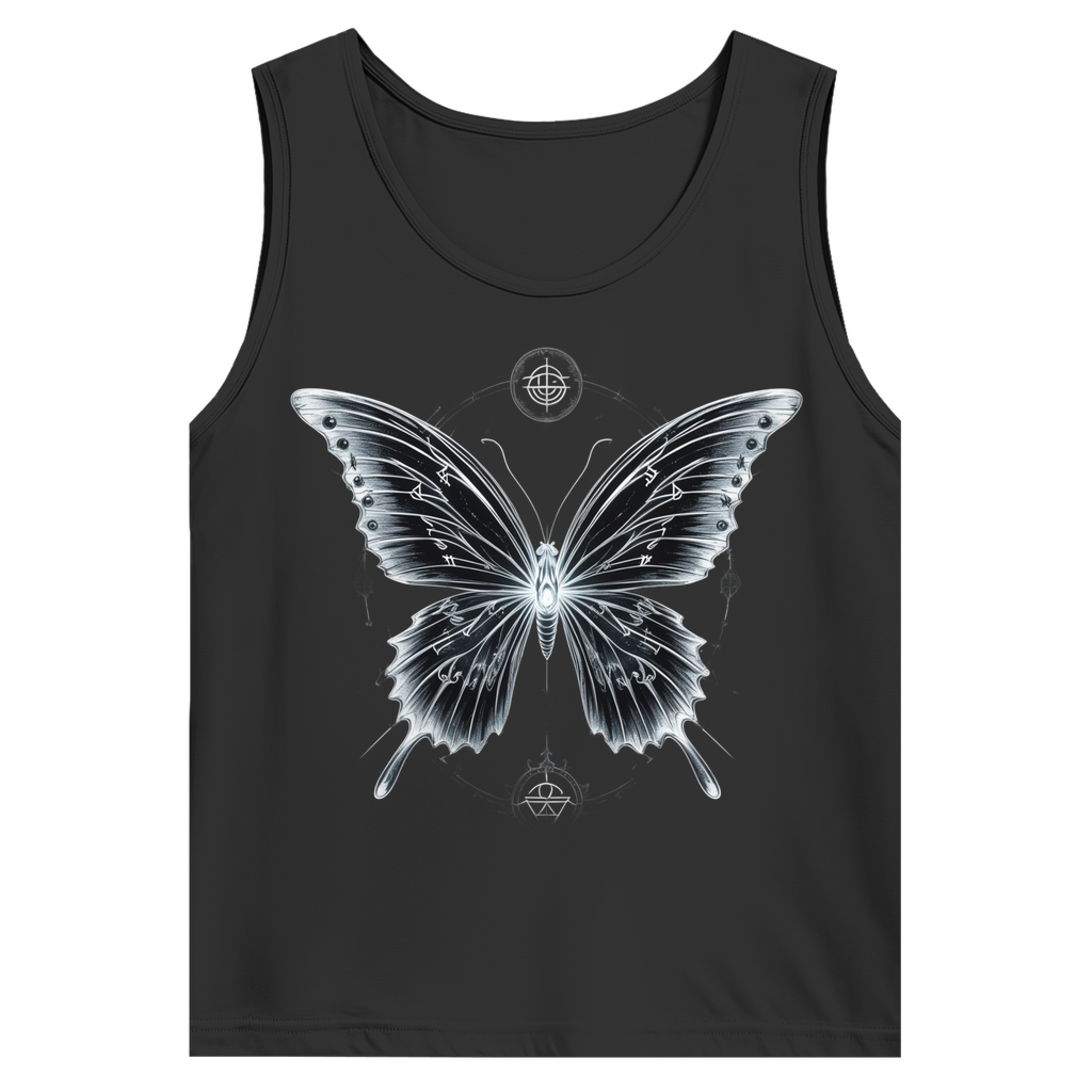 RUNES OF TRANSFORMATION | Dark Butterfy Collection | Nebelmond Herren Basic Tank Top