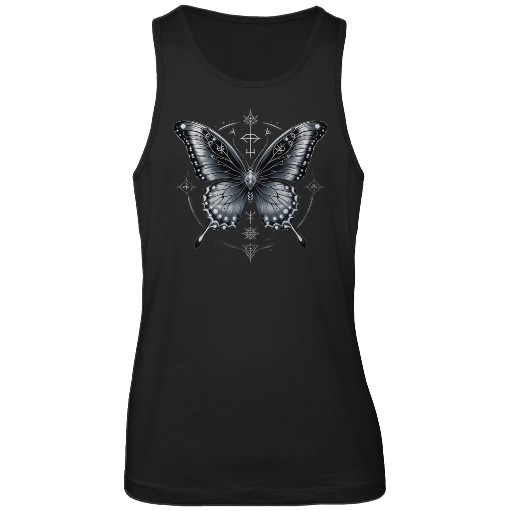 SILVER SOUL WINGS | Dark Butterfy Collection | Nebelmond Herren Premium Tank Top