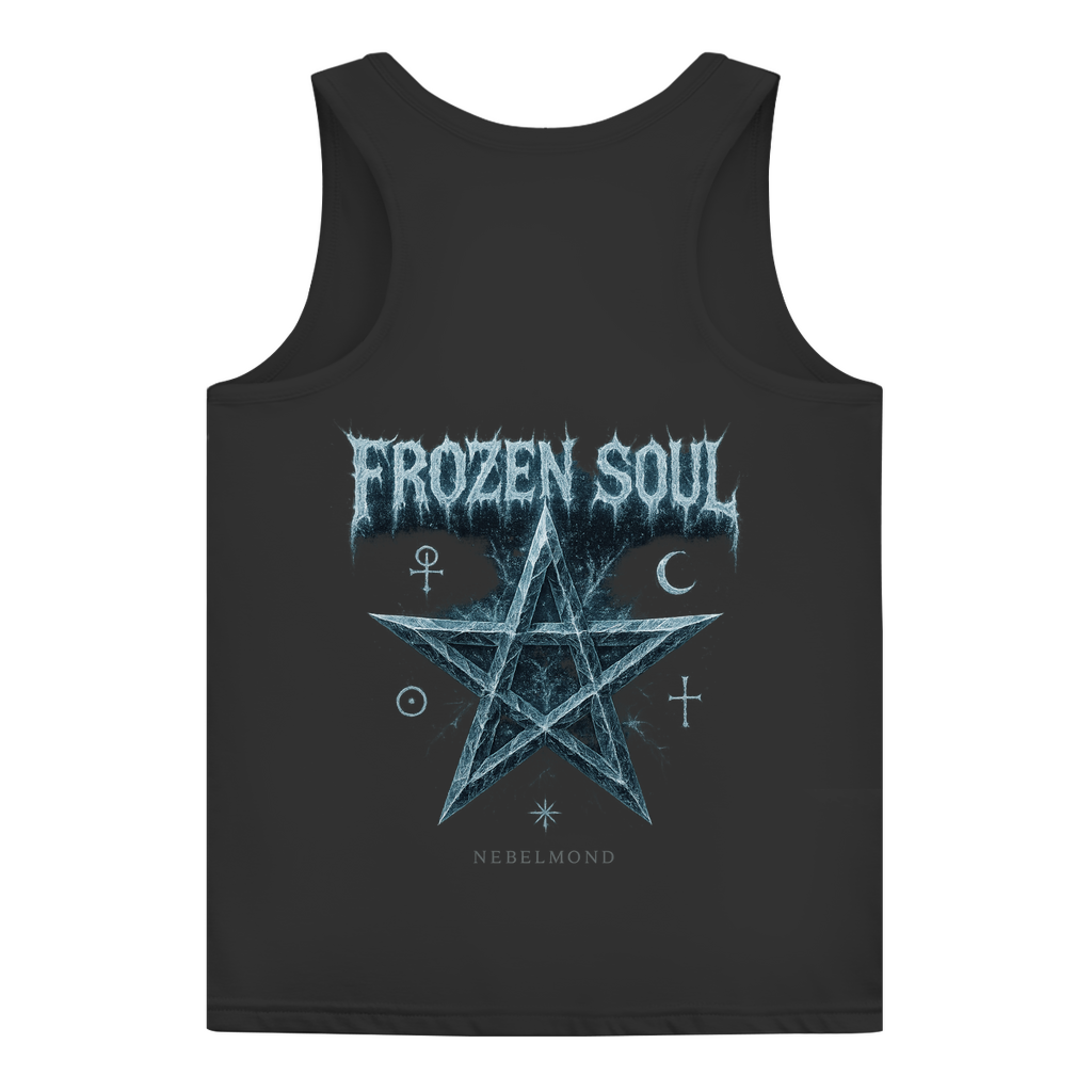 Frozen Soul | Mystic Pentagram Collection | Nebelmond Damen Basic Tank Top