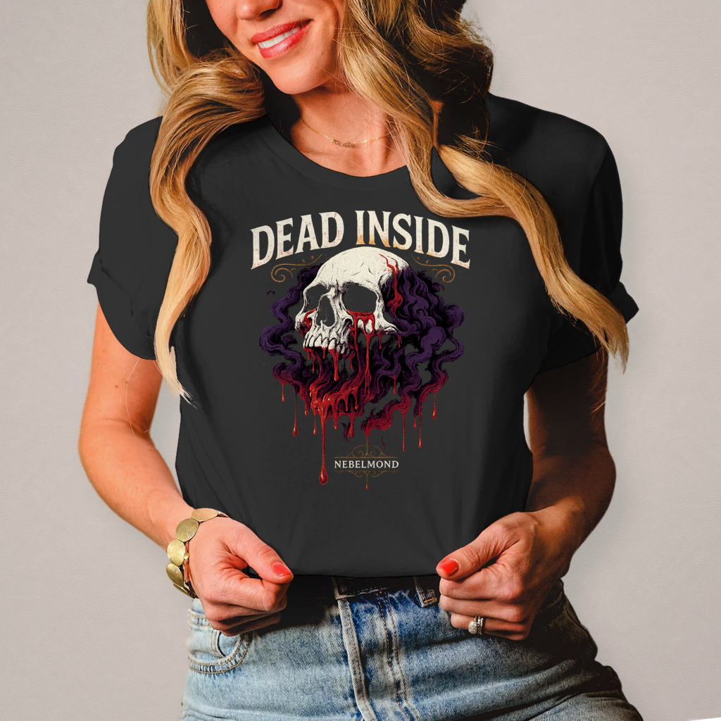 Dead Inside | Emotional Void Collection | Nebelmond Damen T-Shirt