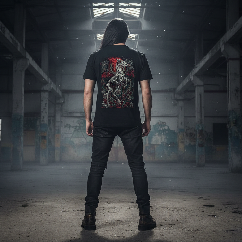 Burn the Past / Forge the Future | Year of the Horse | Nebelmond Premium T-Shirt