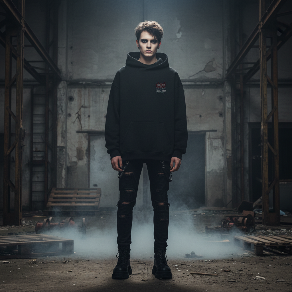 Burn the Past / Forge the Future | Year of the Horse | Nebelmond Oversized Hoodie