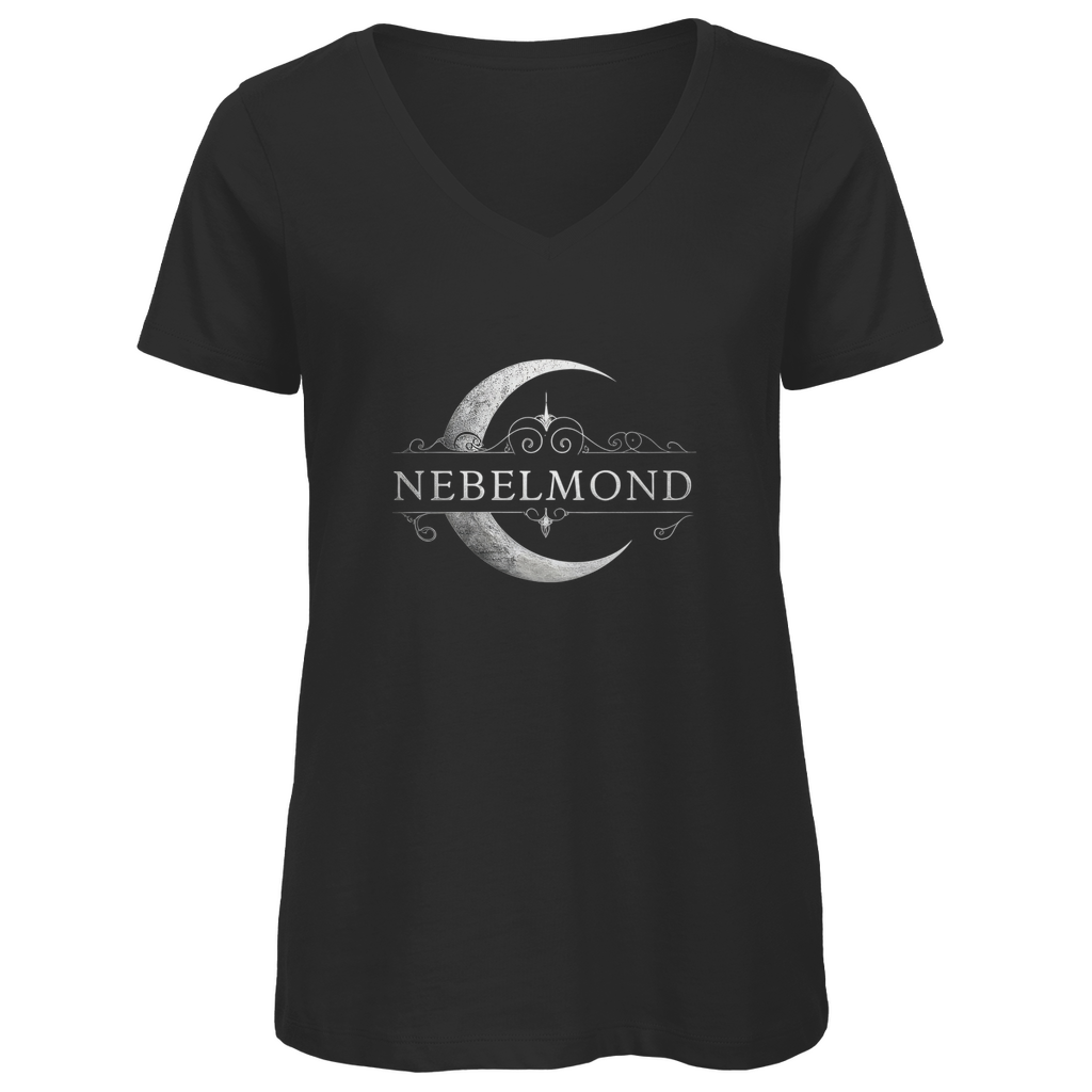 Nebelmond Damen Premium Bio V-Neck T-Shirt