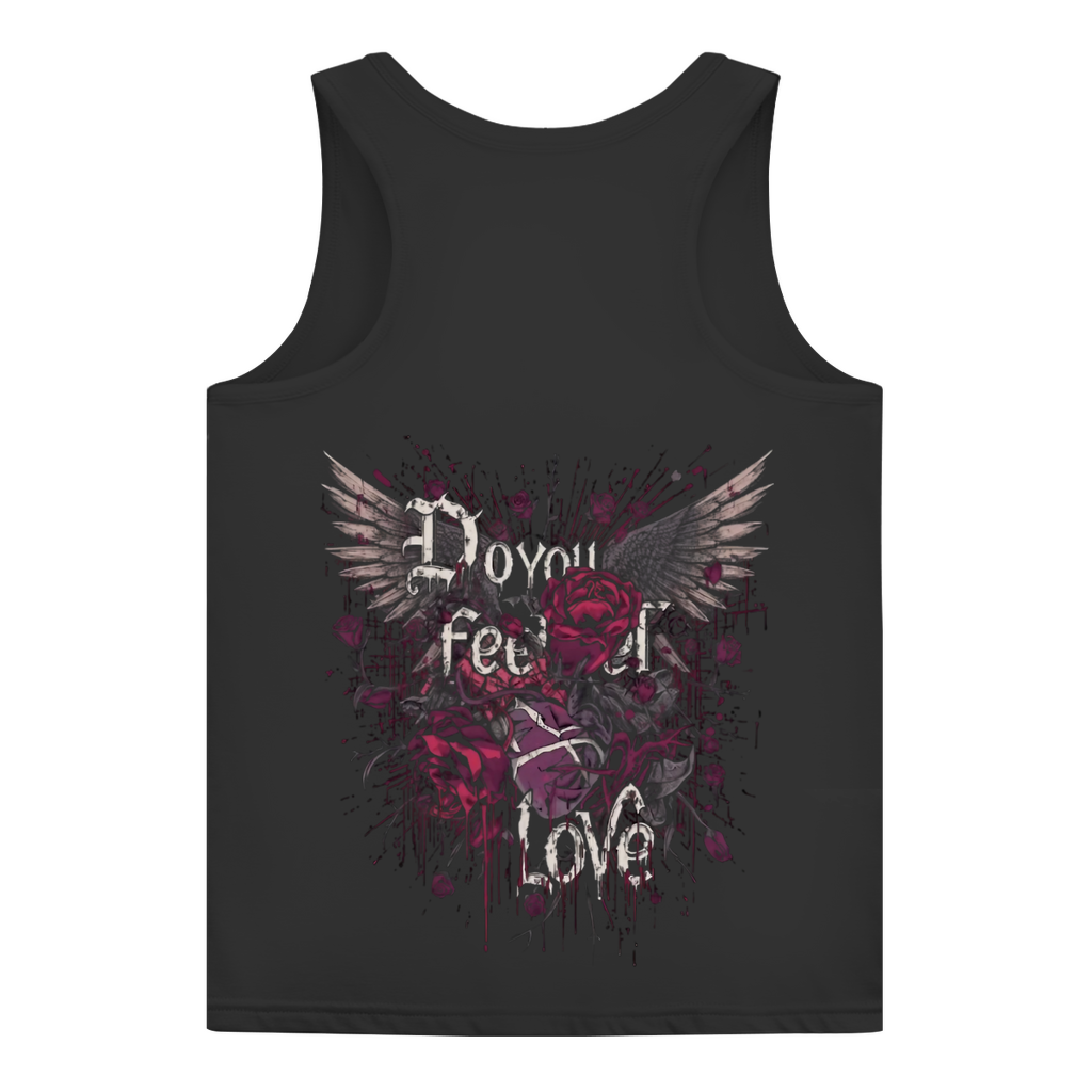 Do You Feel Love | Emotional Void Collection | Nebelmond Damen Basic Tank Top