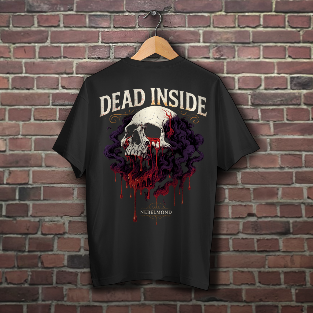 Dead Inside | Emotional Void Collection | Nebelmond Oversize T-Shirt