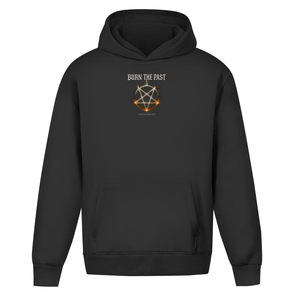 Burn the Past | Mystic Pentagram Collection | Nebelmond Oversize Hoodie