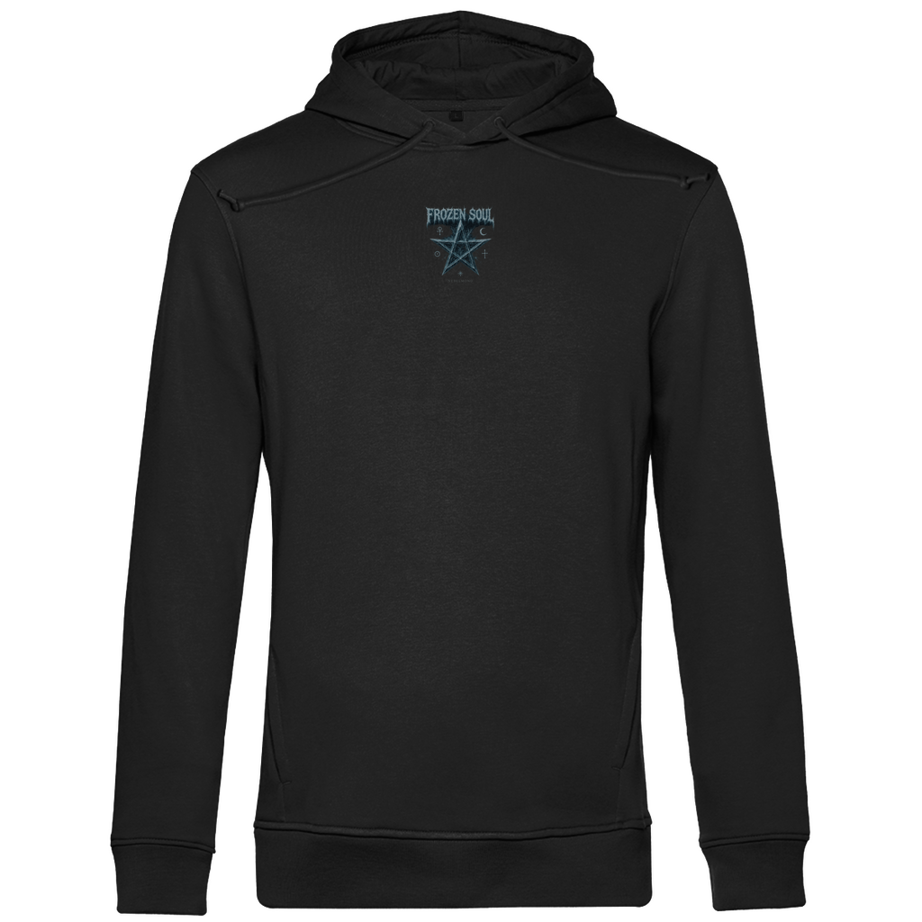 Frozen Soul | Mystic Pentagram Collection | Nebelmond Herren Premium Bio Hoodie