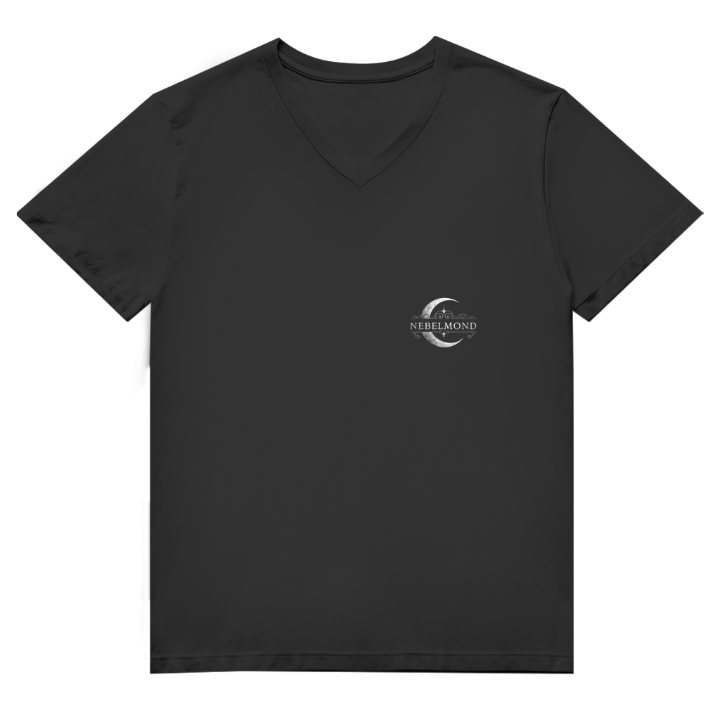 Nebelmond Herren Premium Bio V-Neck T-Shirt