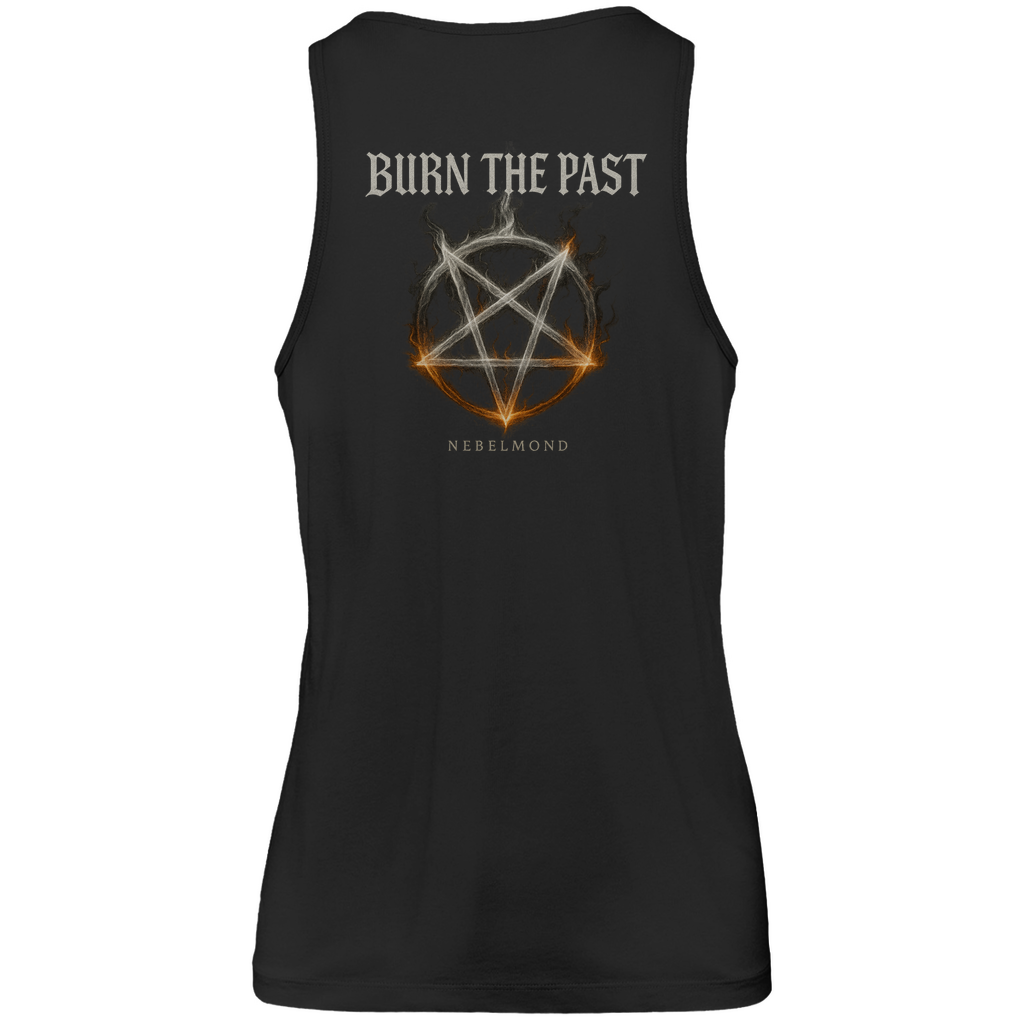 Burn the Past | Mystic Pentagram Collection | Nebelmond Herren Premium Tank Top