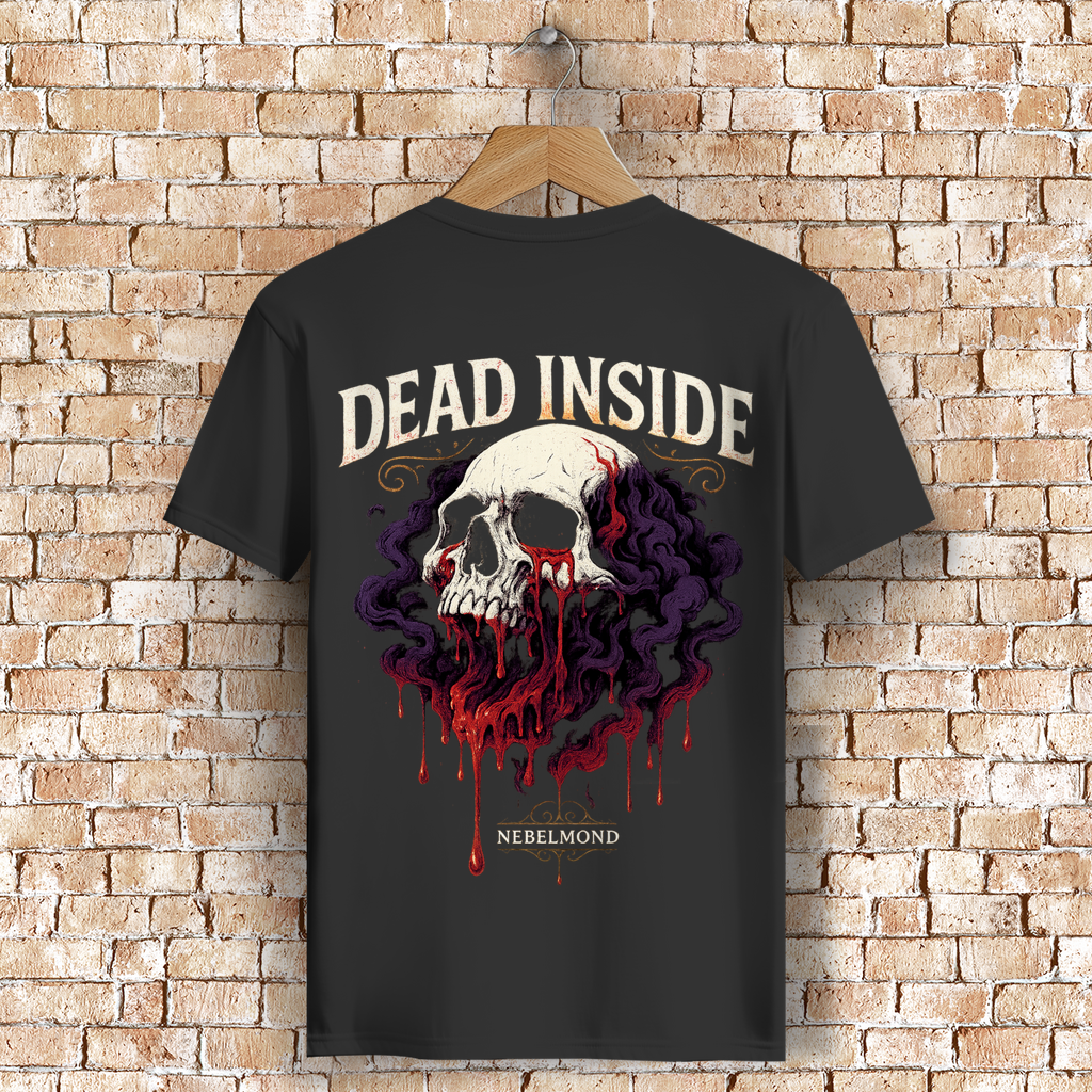 Dead Inside | Emotional Void Collection | Nebelmond Herren Premium Bio T-Shirt
