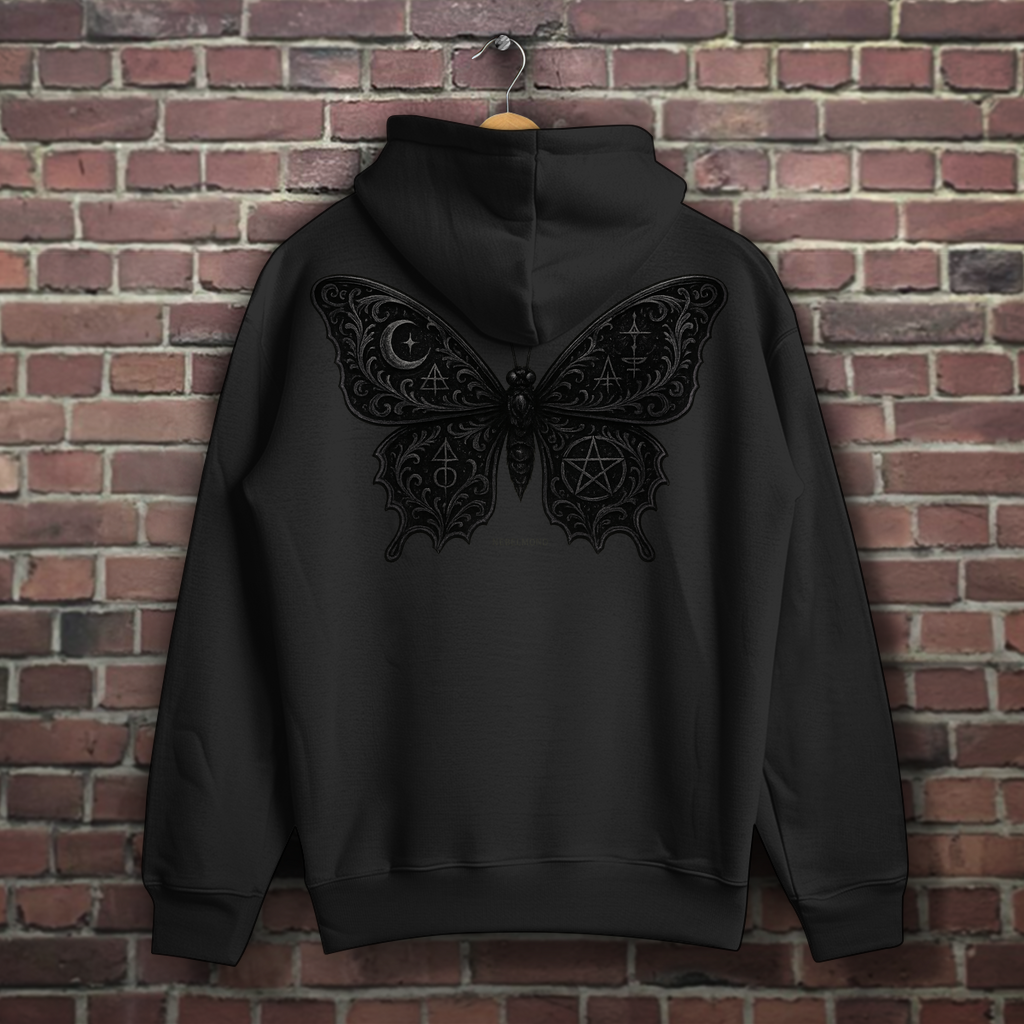 ARCANE BUTTERFLY | Dark Butterfy Collection | Nebelmond Herren Hoodie