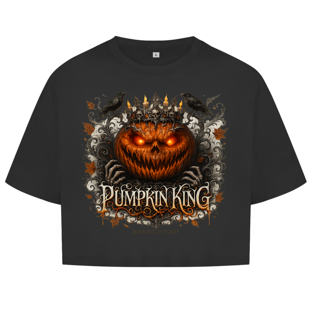 Pumpkin King | Halloween Edition | Nebelmond Oversize Crop Top