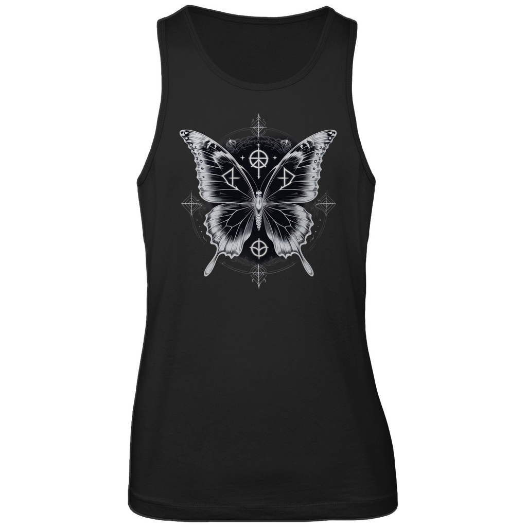 SACRED DARKNESS | Dark Butterfy Collection | Nebelmond Herren Premium Tank Top