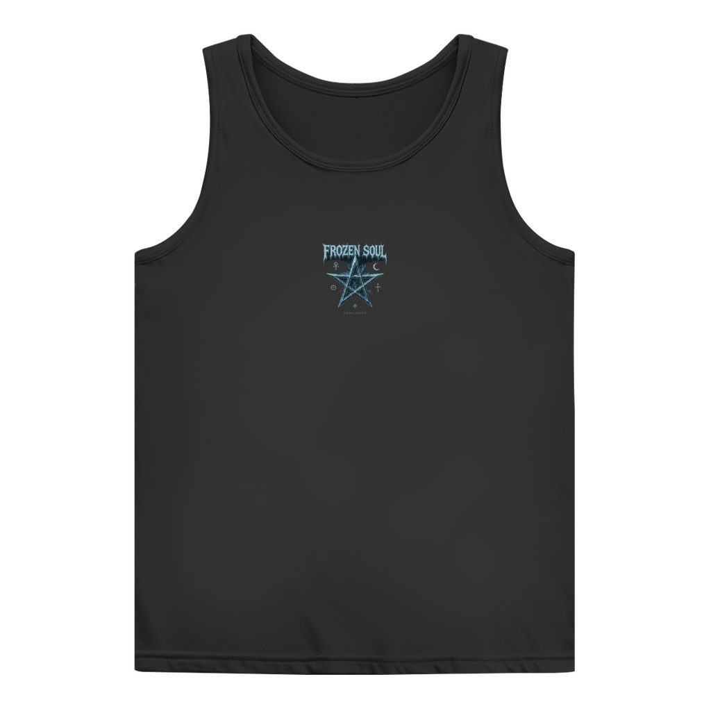Frozen Soul | Mystic Pentagram Collection | Nebelmond Damen Basic Tank Top