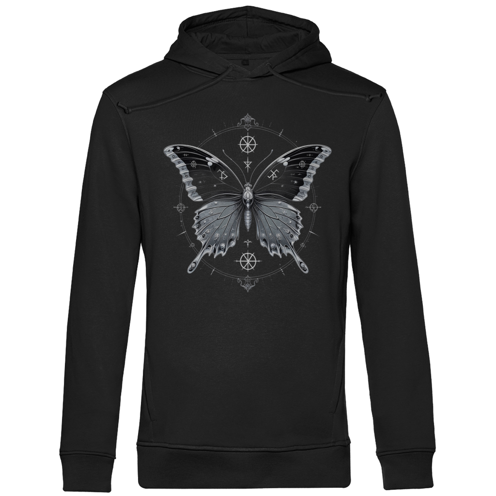 DEATH'S METAMORPHOSIS | Dark Butterfy Collection | Nebelmond Herren Premium Bio Hoodie