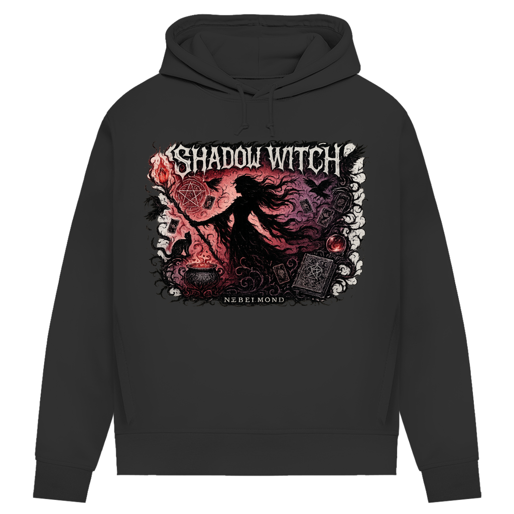 Shadow Witch | Dark Mysticism Collection | Nebelmond Damen Premium Bio Hoodie