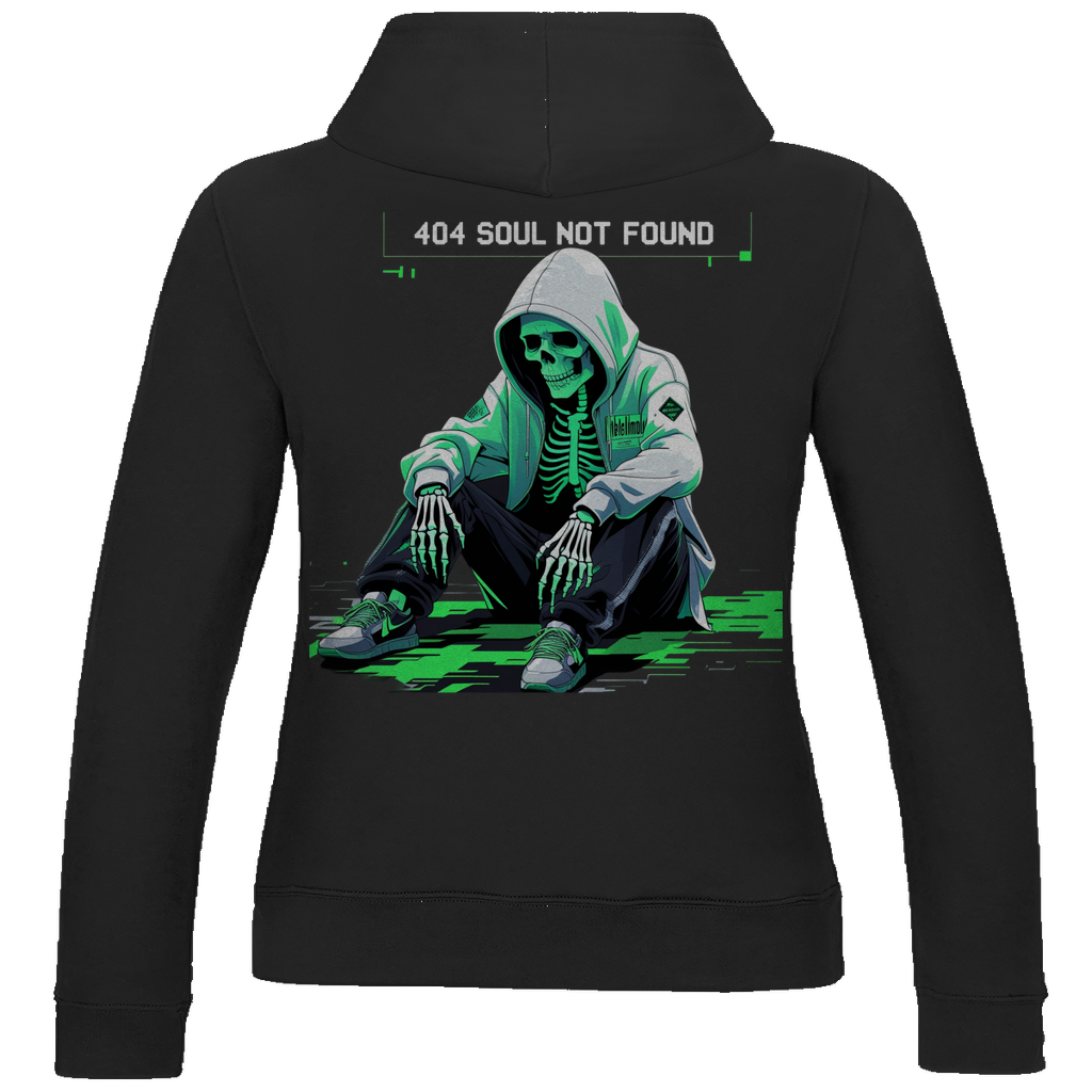 404 Soul Not Found | Lost & Glitched Collection | Nebelmond Damen Hoodie